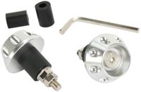 Vicma Handlebar plugs 13.5 mm silver, 781pl - thumbnail