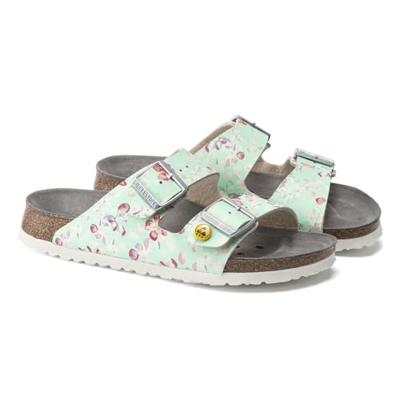 Birkenstock Sandaal | maat 41 flower field mint | Birko Flor | EN 61340 | 1 paar - 1021400-41 1021400-41