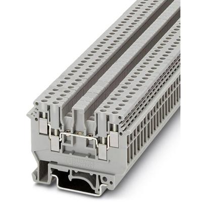 Phoenix Contact 2775375 Doorgangsserieklem 5.2 mm Schroeven Grijs 50 stuk(s)