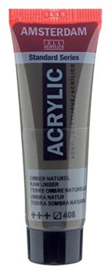 Royal Talens Amsterdam Standard Series Acrylverf Tube 20 ml - Omber Naturel 408