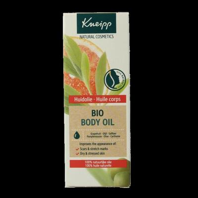 Kneipp Bio body oil huidolie grapefruit olijf saffloer 100 Milliliter