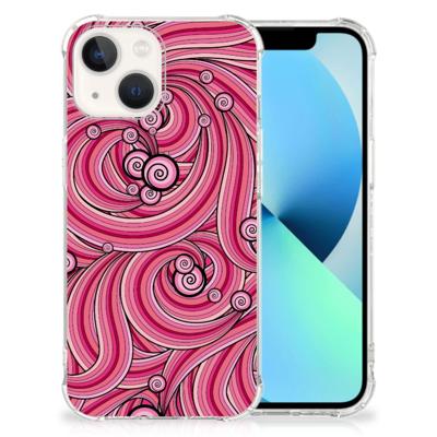 iPhone 13 Back Cover Swirl Pink iPhone 13 Back Cover Swirl Pink