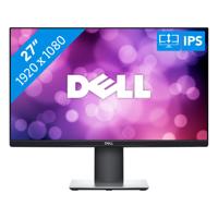 Dell P2719H LED-monitor 68.6 cm (27 inch) Energielabel A+ (A+++ - D) 1920 x 1080 pix Full HD 8 ms HDMI, VGA, DisplayPort, USB IPS LED - thumbnail