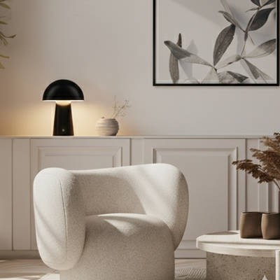 Lyora Oplaadbare tafellampAnde zwart - 9050175