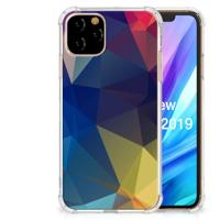 Apple iPhone 11 Pro Shockproof Case Polygon Dark - thumbnail