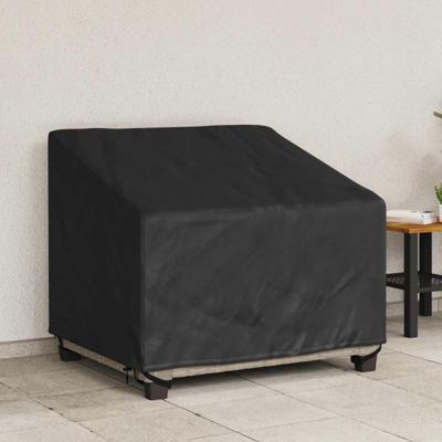 Tuinstoelhoes Zwart 96 x 79 x 74 cm 600D Oxford Stof Tuinstoelhoes Zwart 96 x 79 x 74 cm 600D Oxford Stof