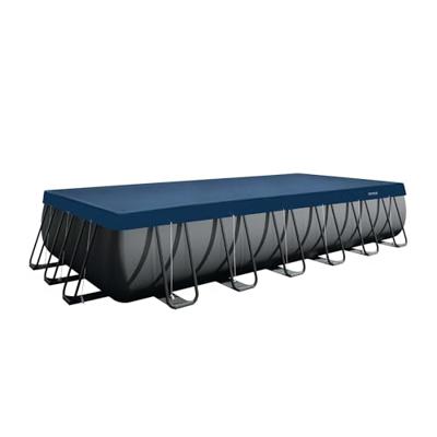 Winterhoes voor Intex rechthoekig buisvormig zwembad, L 7,32 x B 3,66 m