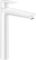Hansgrohe Wastafelmengkraan Talis E 240 Eengreeps Zonder Afvoer Mat Wit - thumbnail