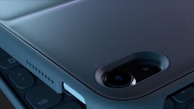 Keyboard Case voor iPad + Logitech 920-011426 Grijs Qwerty Spaans