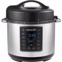 Crock-Pot CR051 Express Pot Multi Cooker 5.7L RVS/Zwart - thumbnail