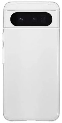 TPU Back Cover Hoesje voor de Google Pixel 8 Transparant