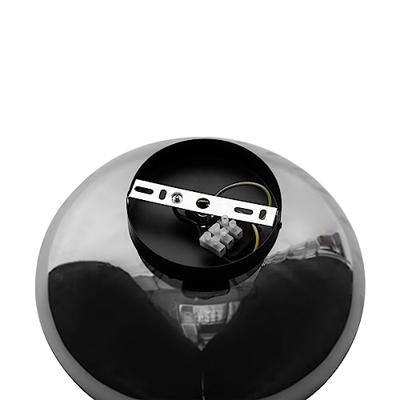 QAZQA Art Deco wandlamp zwart met smoke glas - Ayesha