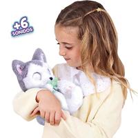 Spectron Cuddle pets husky interactieve knuffel - thumbnail