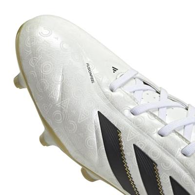 adidas Copa Pure III League Gras / Kunstgras Voetbalschoenen (MG) Wit Zwart Goud
