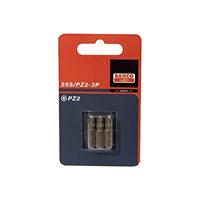 Bahco x3 bits pz3 25mm 1/4" dr standard | 59S/PZ3-3P - thumbnail