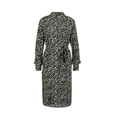 HEMA blousejurk met all over print zwart HEMA blousejurk met all over print zwart