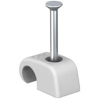 OBO Bettermann Spijkerclip 2228858 Bundel-Ø (bereik) 14 mm (max) Grijs 100 stuk(s) - thumbnail