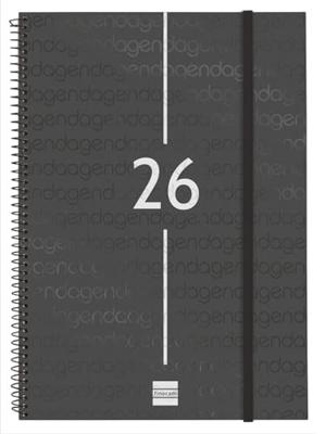 Agenda Finocam YEAR Zwart A4 21 x 29,7 cm 2026