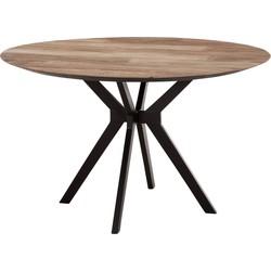 DTP Home Ronde Eettafel 'Metropole' Teakhout, 130cm