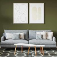 VidaXL Muurverf groen 2,5 l wandprint - thumbnail