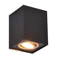 Trio PlafondlampBiscuit vierkant zwart - 613000180 - thumbnail