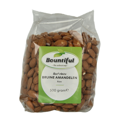 Bountiful Amandelen bruin 500 Gram