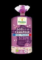 Primeal Rice cakes camargue with sesam bio 130 Gram - thumbnail