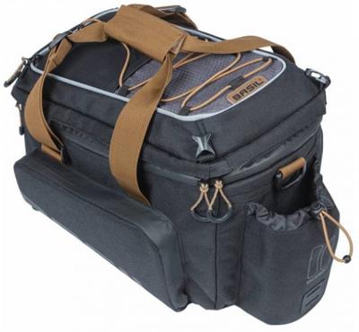 Basil miles xl bagagedragertas waterdicht heren fiets zwart
