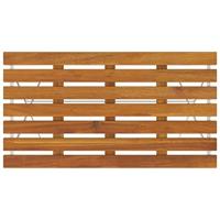 Bistrotafel inklapbaar 100x54x71 cm massief acaciahout en staal - thumbnail