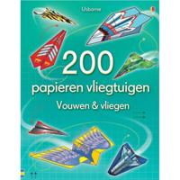 Usborne Vouwen & vliegen - 200 papieren vliegtuigen - thumbnail