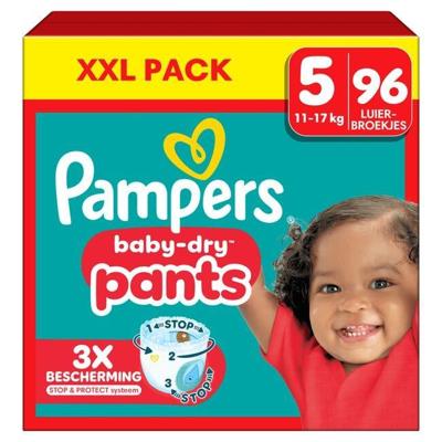 Pampers Pampers Baby Dry Pants XXL Pack Luierbroekjes Maat 5 11-17 KG 96 Stuks