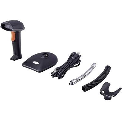 Renkforce 2D-barcodescanner Kabel 1D, 2D Laser Zwart Handmatig USB