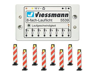 Viessmann Modelltechnik 5040 H0 Set van 8 stuks Waarschuwingspaal Viessmann Modelltechnik 5040 H0 Set van 8 stuks Waarschuwingspaal