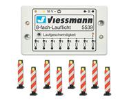 Viessmann Modelltechnik 5040 H0 Set van 8 stuks Waarschuwingspaal - thumbnail