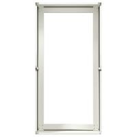 Plantenbak 40x80x40 cm koudgewalst staal wit - thumbnail