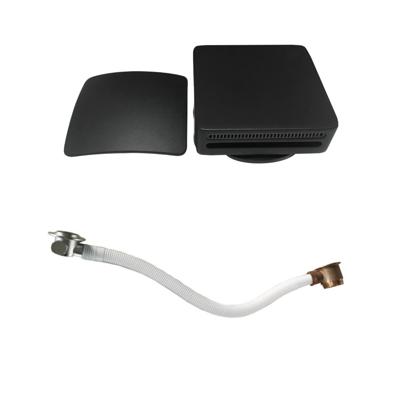 Badvulcombinatie Wiesbaden Vierkant Mat Zwart Badvulcombinatie Wiesbaden Vierkant Mat Zwart