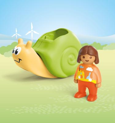 PLAYMOBIL JUNIOR 71699 Kind met schommelslak Junior