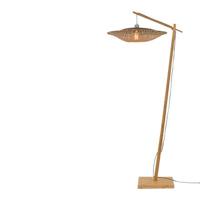 GOOD&MOJO Vloerlamp 'Kalimantan' Bamboe, 176cm, kleur Naturel - thumbnail