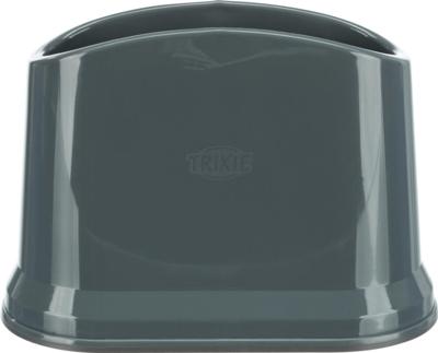 TRIXIE UNIVERSELE KATTENBAKSCHEP HOUDER GRIJS 21X15X11 CM