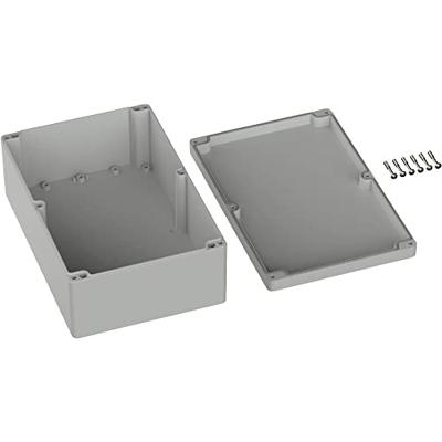 TRU COMPONENTS TC-9065688 Industriële behuizing 240.3 x 160.3 x 90 ABS Grijs-wit (RAL 7035) 1 stuk(s)