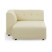 HKliving Vint bank left divan Corduroy Rib Hay - thumbnail