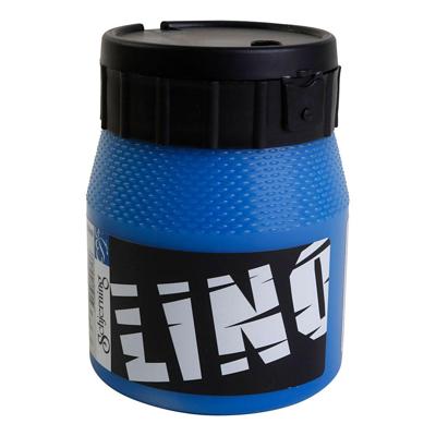 Creativ Company Linoleum verf - blauw, 250ml