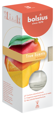 Bolsius geurverspreider 45 ml true scents mango | 3 stuks