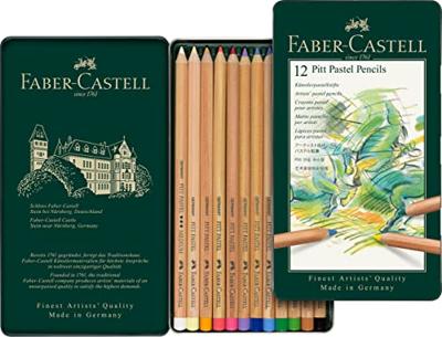Faber Castell Pastelpotlood Pitt metalen etui Faber Castell Pastelpotlood Pitt metalen etui