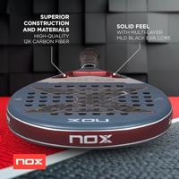 Padel Racket Nox-Xtreme AT10 Genius 12K Koolstofvezel - thumbnail