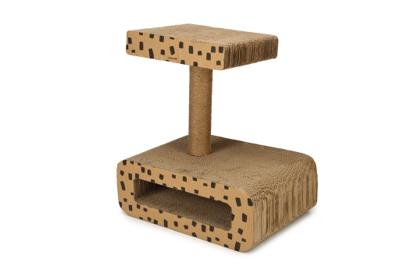 Beeztees jaguar - krabspeelgoed - karton - 50x35x56 cm