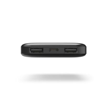 Hama Pocket 5 Power Pack 5000 mAh Outputs: 2x USB-A7 Powerbank Grijs - thumbnail