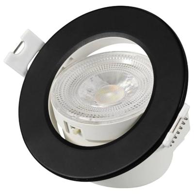 Sygonix SY-6418012 LED-inbouwlamp Set van 3 stuks LED LED 5.5 W Zwart Sygonix SY-6418012 LED-inbouwlamp Set van 3 stuks LED LED 5.5 W Zwart