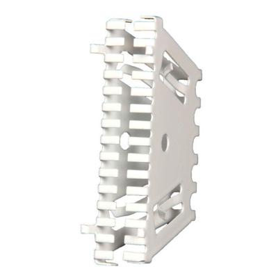 Stootvoegrooster Bijenbekje rvs 50mm RAL9010 zuiverwit