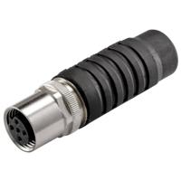 LAPP 22260722 Sensor/actuator connector, niet geassembleerd M12 Aantal polen (sensoren): 4 Stekker, recht, Afsluitweerstand 5 stuk(s) - thumbnail